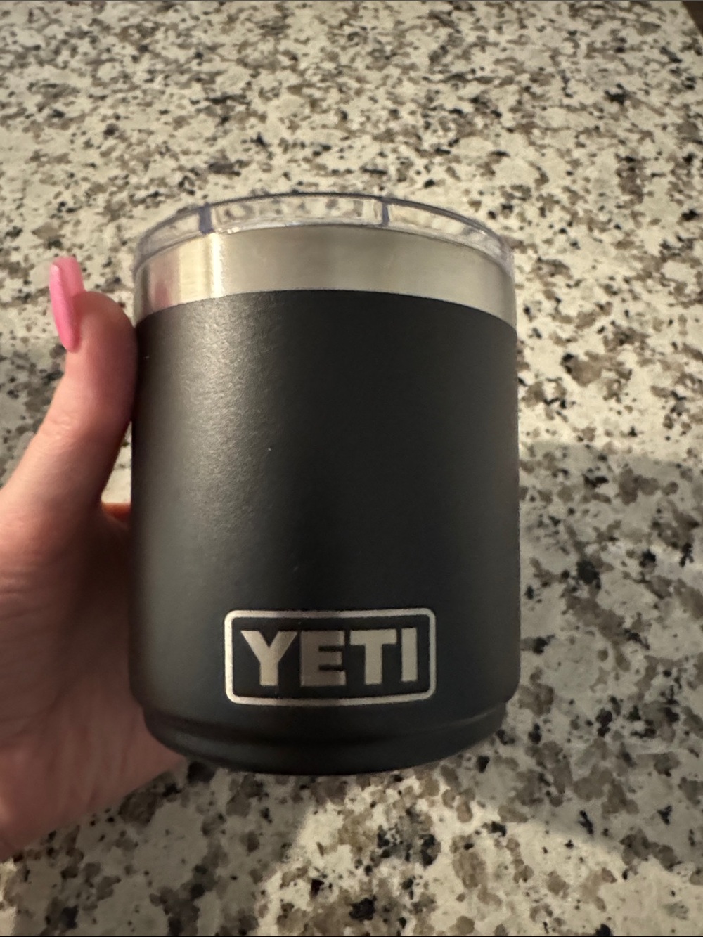 Yeti Lowball 10oz - Black - Like New
